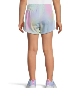 adidas Kids Aop No Side Seam Knit Shorts (Toddler/Little Kid) Semi Flash Aqua Outlet