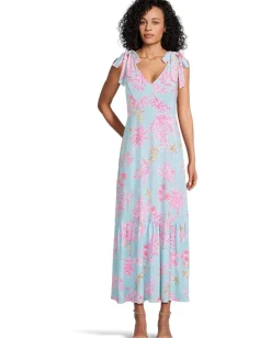 Dresses|Dresses|Lilly Pulitzer Aquinnah Maxi Dress Multi Royal Coral
