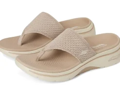 Sandals|Sandals|SKECHERS Arch Fit 2.0 Quick-Dry 3-Pt Taupe