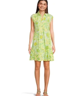 Lilly Pulitzer Arley Dress Limoncello Sunbelievable Online