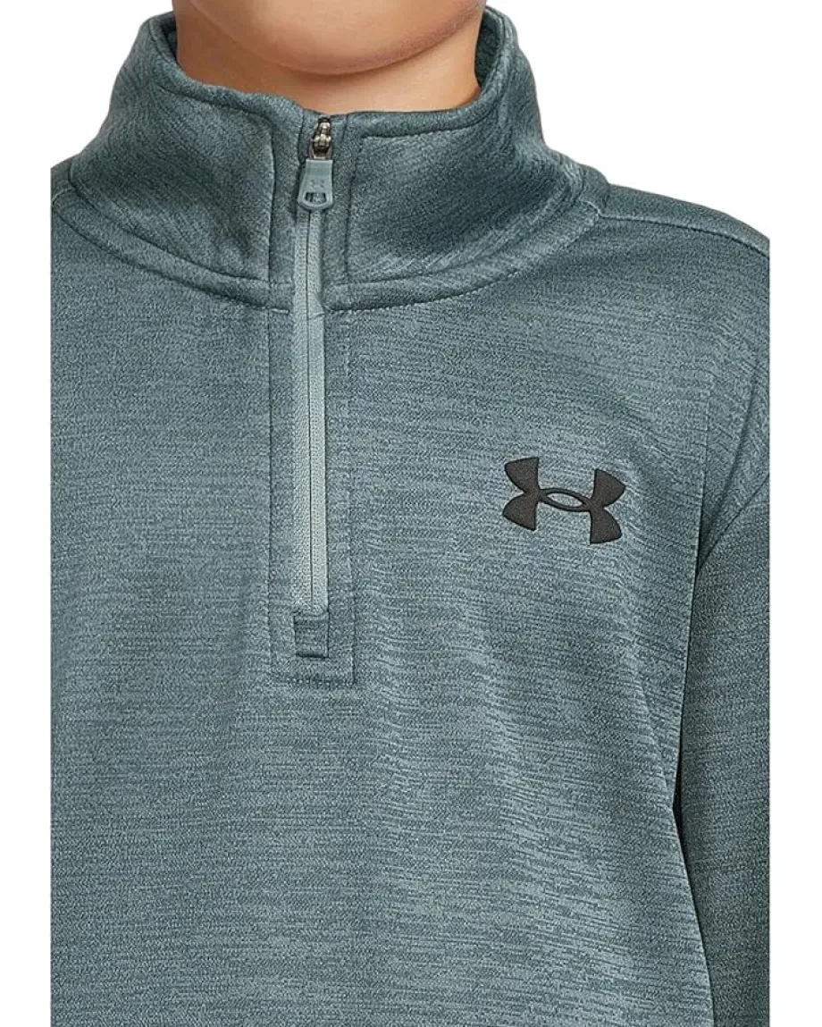 Clothing|Under Armour Kids Armour Fleece 1/4 Zip (Little Kid) Serpentine