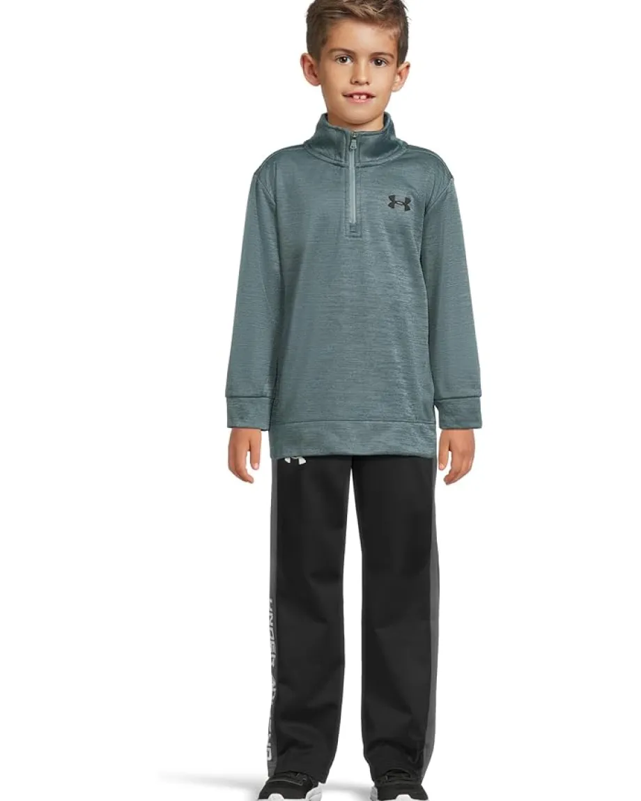 Clothing|Under Armour Kids Armour Fleece 1/4 Zip (Little Kid) Serpentine