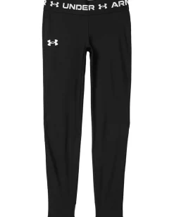 Under Armour Kids Armour Leggings (Big Kids) Black/White Best