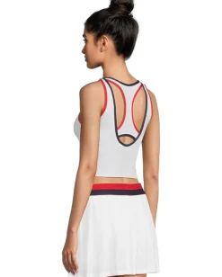 Activewear|Shirts & Tops|Beach Riot Ash Top Cherry Indigo Color-Block