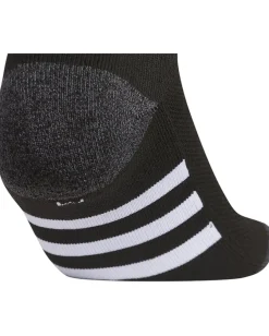 adidas Kids Athletic Cushioned 6-Pack No Show (Little Kid/Big Kid/Adult) Black/Onix Grey/White