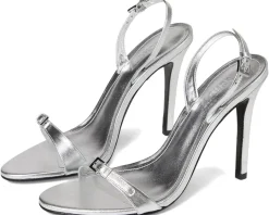 Schutz Heels|Sandals<Aurora Sling Silver