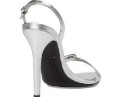 Schutz Heels|Sandals<Aurora Sling Silver