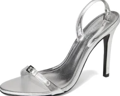Schutz Heels|Sandals<Aurora Sling Silver