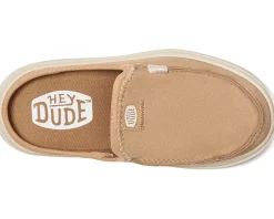Shoes|Hey Dude Kids Austin Lift Y Classic (Little Kid/Big Kid) Tan