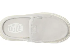 Hey Dude Kids Austin Lift Y Classic (Little Kid/Big Kid) Grey Outlet