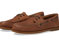 Sperry Authentic Original 2-Eye Seasonal Tan Debossed New