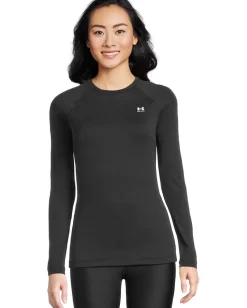 Women Under Armour Authentics Long Sleeves Crew Neck T-Shirt