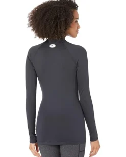 Under Armour Authentics Mock Neck T-Shirt Black/White Sale