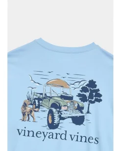 Vineyard Vines Autumn Truck Long Sleeve Tee