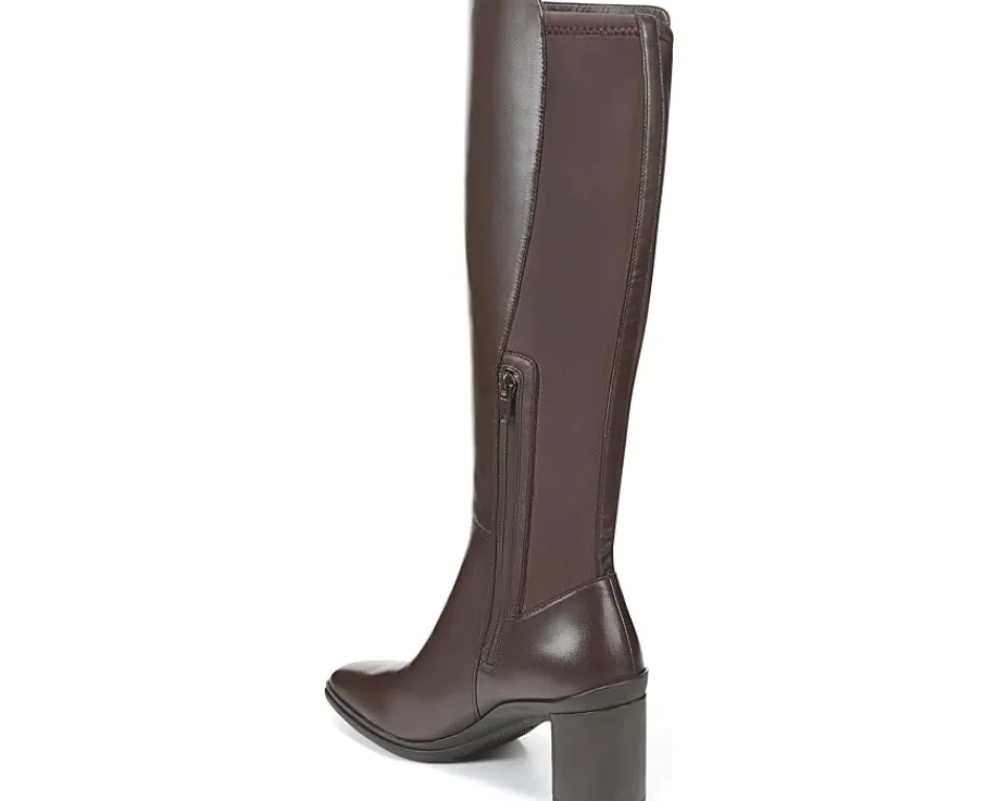 Boots|Boots|Naturalizer Axel Weatherproof Knee High Boots Oxford Brown Waterproof Leather