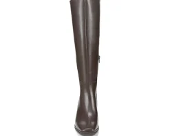 Boots|Boots|Naturalizer Axel Weatherproof Knee High Boots Oxford Brown Waterproof Leather