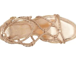 Jessica Simpson Heels|Sandals<Azimma Braided Block Heel Sandals Light Brass