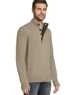 Activewear|Sweaters|Barbour Essential Patch 1/2 Zip Stone