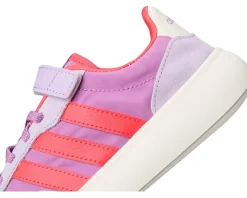 adidas Kids Barreda Decode Shoes (Little Kid) Preloved Purple/Lucid Red/Powder Plum