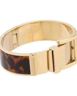 Michael Kors Bedford Large Buckle Bangle Tort/Gold Online