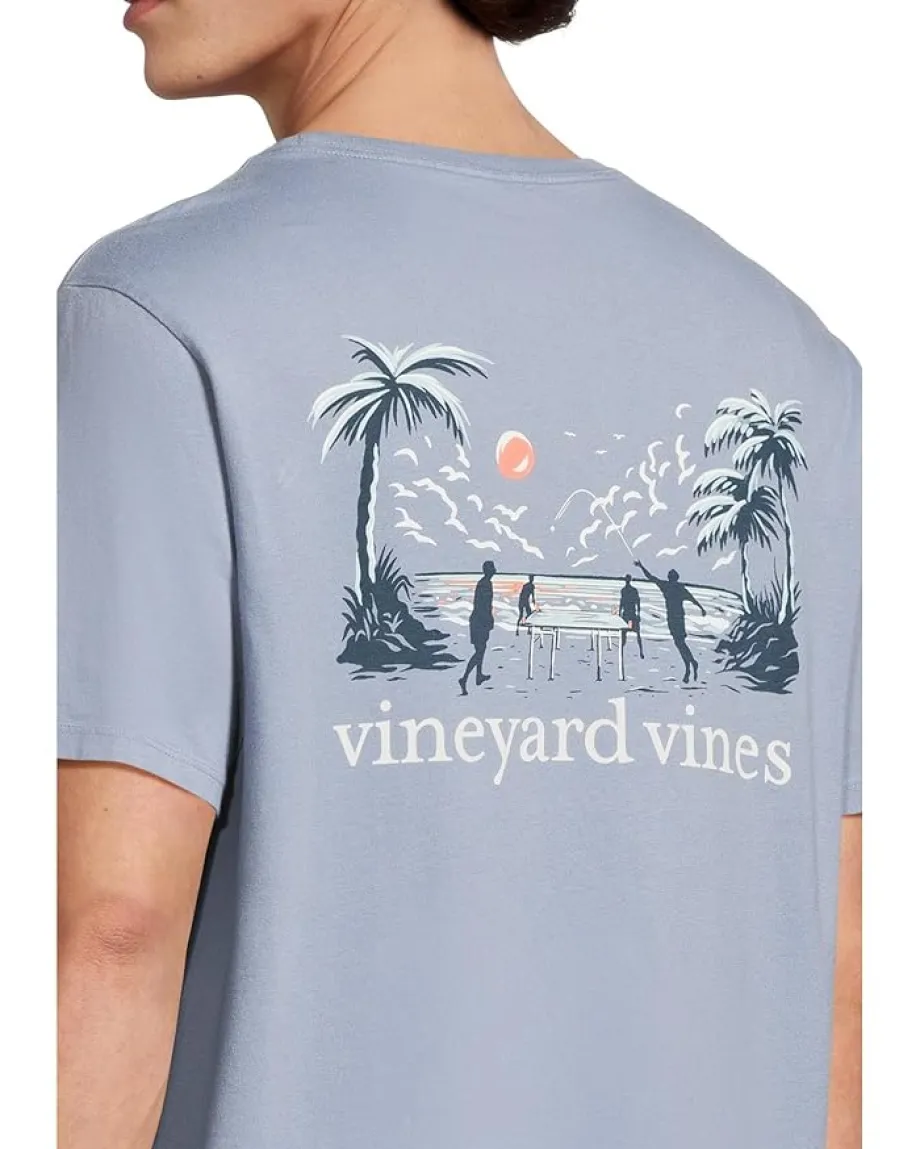 Activewear|T-Shirts|Vineyard Vines Beer Die Short Sleeve Tee Summer Evening