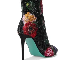 Blue by Betsey Johnson Belle Black Flower Multi Outlet