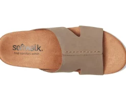 Sandals|Sandals|SoftWalk Beverly Taupe Nubuck