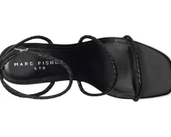 Heels|Sandals|Marc Fisher LTD Beylee Black Leather