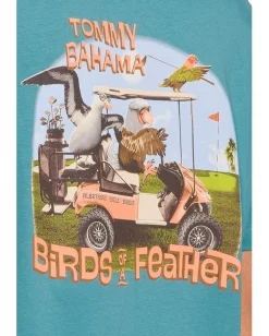Tommy Bahama Activewear|T-Shirts<Birds Of A Feather Tee Dark Canal Blue