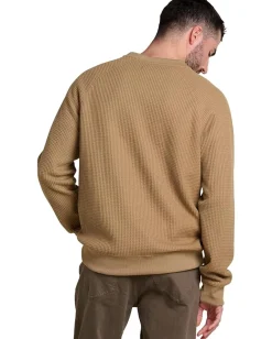 Toad&Co Activewear|T-Shirts<Bitterroot Long Sleeve Henley Honey Brown