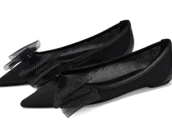 Flats|Stuart Weitzman Blushing Bow Flat Black