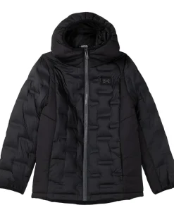 Under Armour Kids Clothing<Bonded Quilt Puffer Jacket (Big Kid) Black
