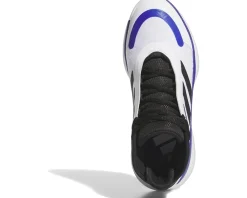 adidas Bounce Legends Low Trainers White/Black/Lucid Blue Hot