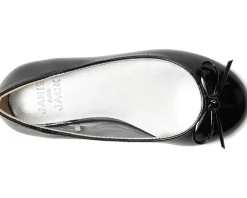 Shoes|Janie and Jack Bow Flat (Toddler/Little Kid/Big Kid) Black
