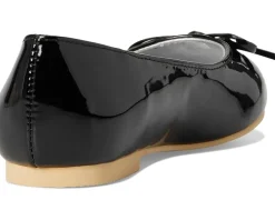 Shoes|Janie and Jack Bow Flat (Toddler/Little Kid/Big Kid) Black