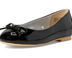 Shoes|Janie and Jack Bow Flat (Toddler/Little Kid/Big Kid) Black