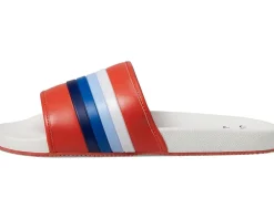 Shoes|Shoes|Janie and Jack Boys Stripe Pool Slide (Toddler/Little Kid/Big Kid) Red