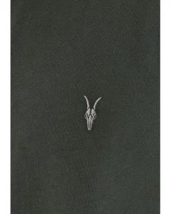 Activewear|T-Shirts|AllSaints Brace Short Sleeve Crew Duffel Green