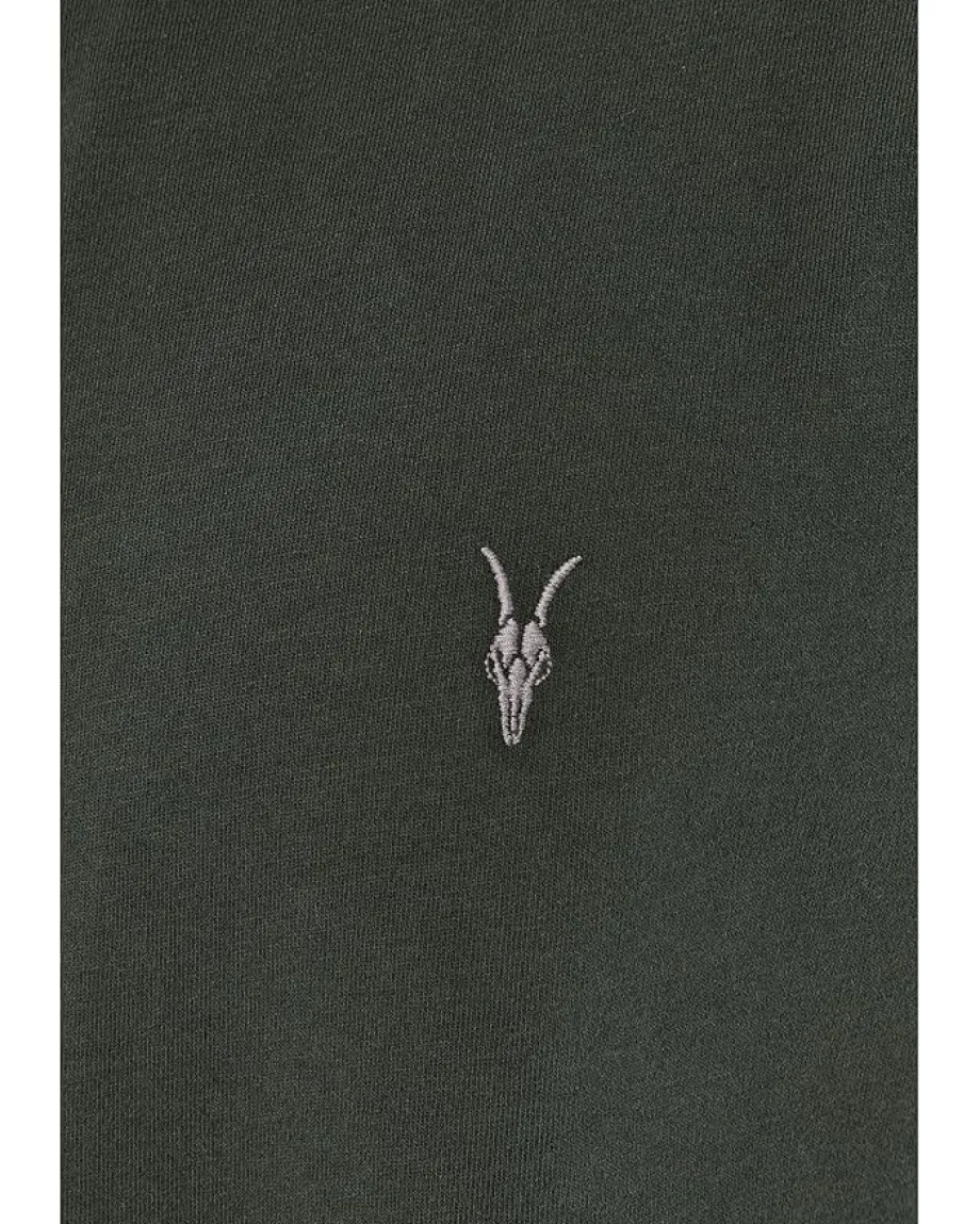 Activewear|T-Shirts|AllSaints Brace Short Sleeve Crew Duffel Green