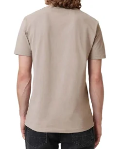 Activewear|T-Shirts|AllSaints Brace Short Sleeve Crew Flint Grey