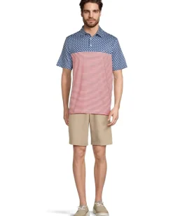Vineyard Vines Bradley Stripe Sankaty Polo Stars & Stripes