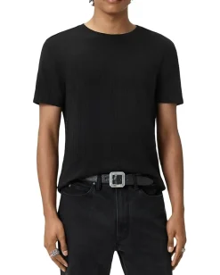 Activewear|T-Shirts|John Varvatos Brasse Crew K7009W25 Black