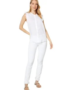 Lilly Pulitzer Briette Button Down Resort White