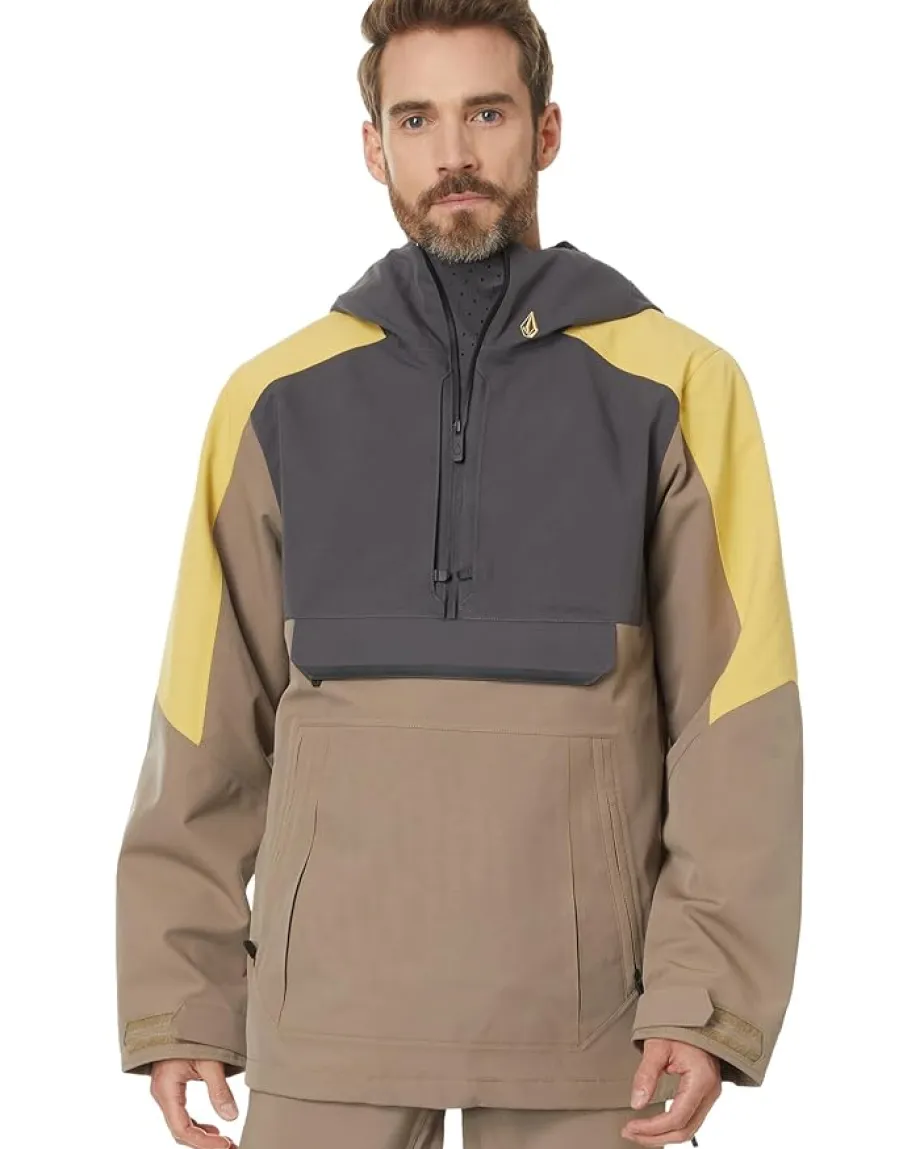 Volcom Snow Brighton Pullover Chestnut Brown Hot