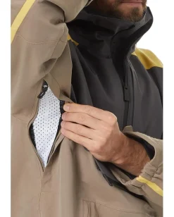 Volcom Snow Brighton Pullover Chestnut Brown Hot