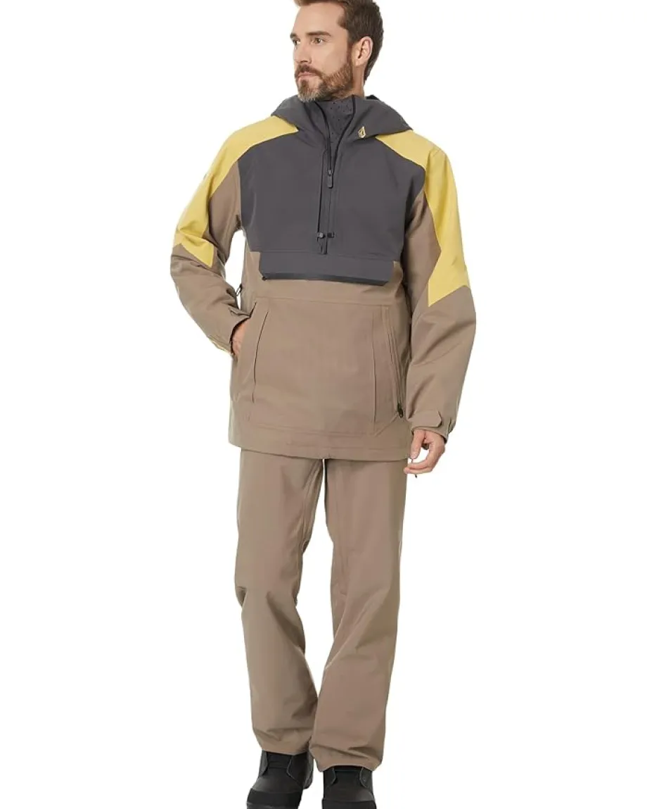 Volcom Snow Brighton Pullover Chestnut Brown Hot