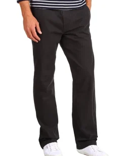 Dockers Broken In Khaki Slim Straight Fit Flat Front