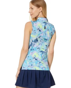 Activewear|Shirts & Tops|Jamie Sadock Brush Sleeveless Top Electra