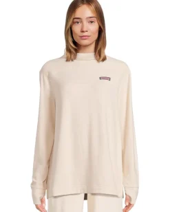 Vineyard Vines Shirts & Tops|Shirts & Tops<Brushed Funnel Neck Oatmeal Heather