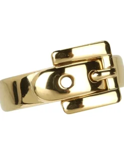 Michael Kors Buckle Ring Gold Discount